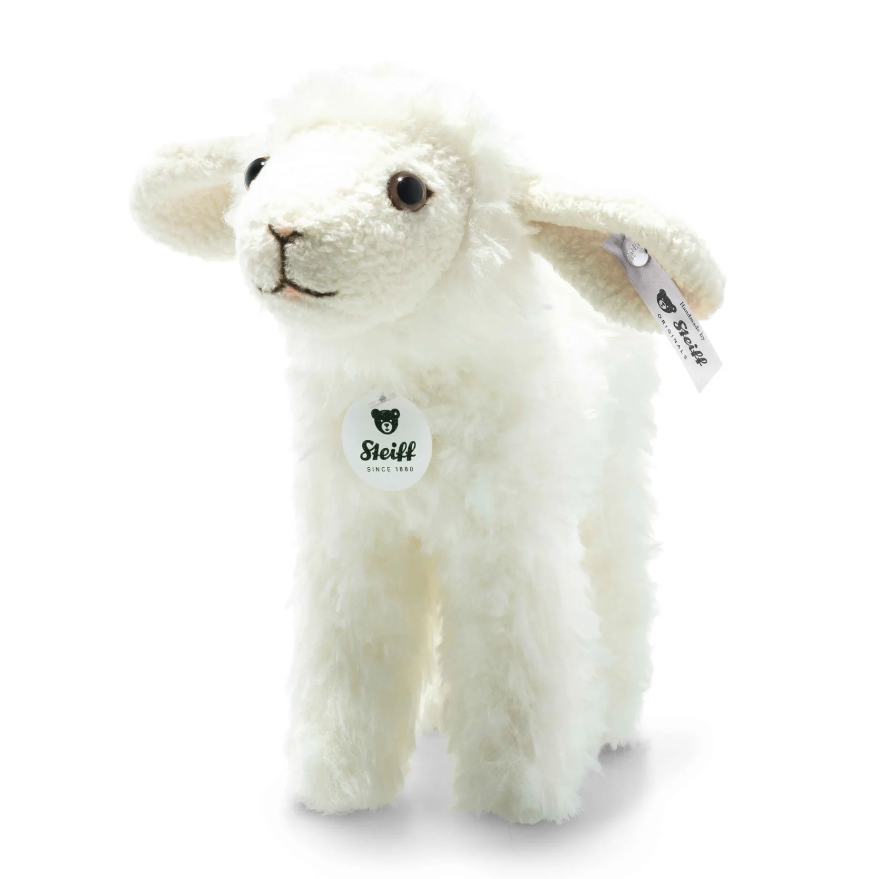Enfant Steiff Mini Peluches | Animaux Populaires*Agneau Anni, 16 cm, blanc