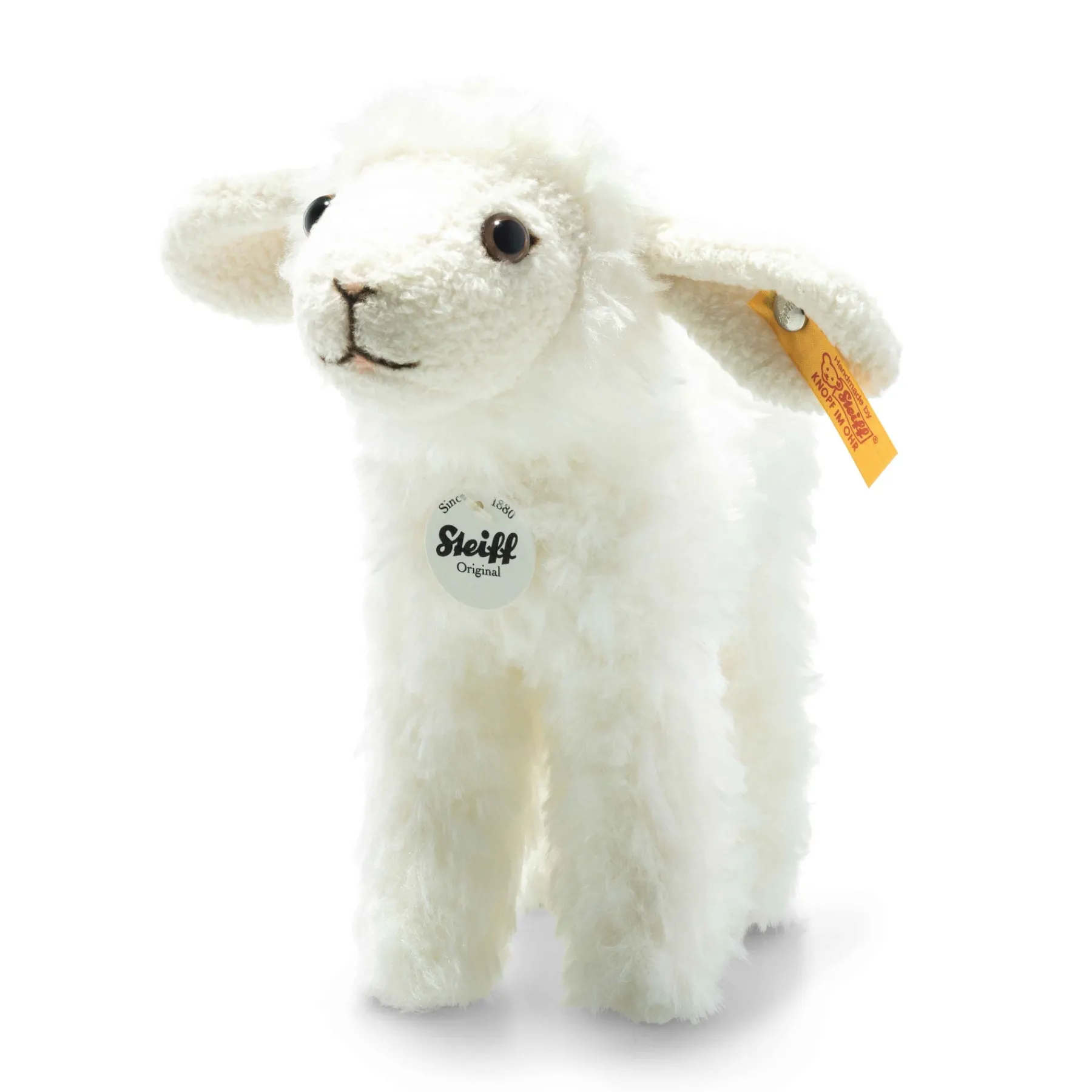 Enfant Steiff Mini Peluches | Animaux Populaires*Agneau Anni, 16 cm, blanc