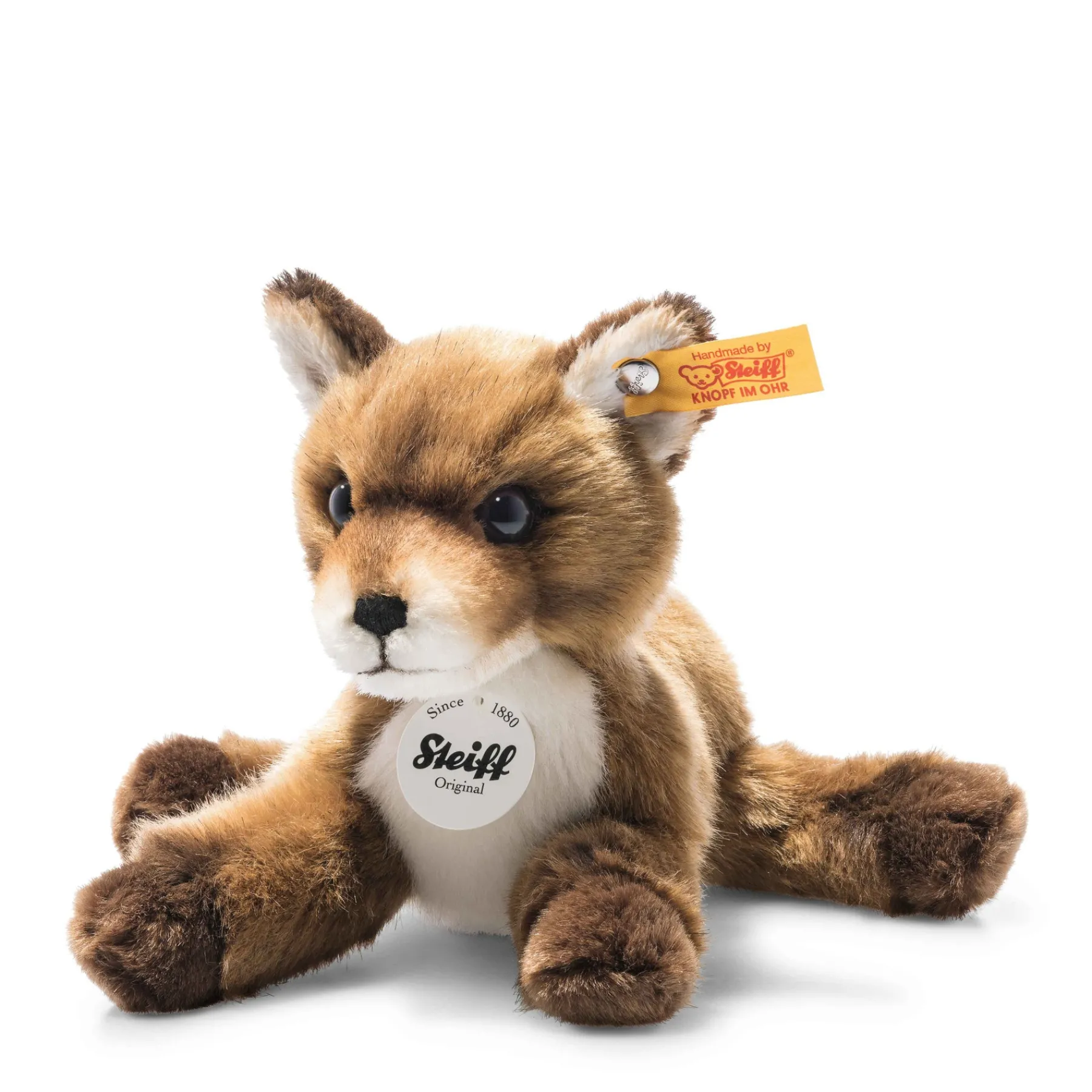 Enfant Steiff Mini Peluches | Peluches Pour Enfants*Bébé renard Foxy, 19 cm, brun clair