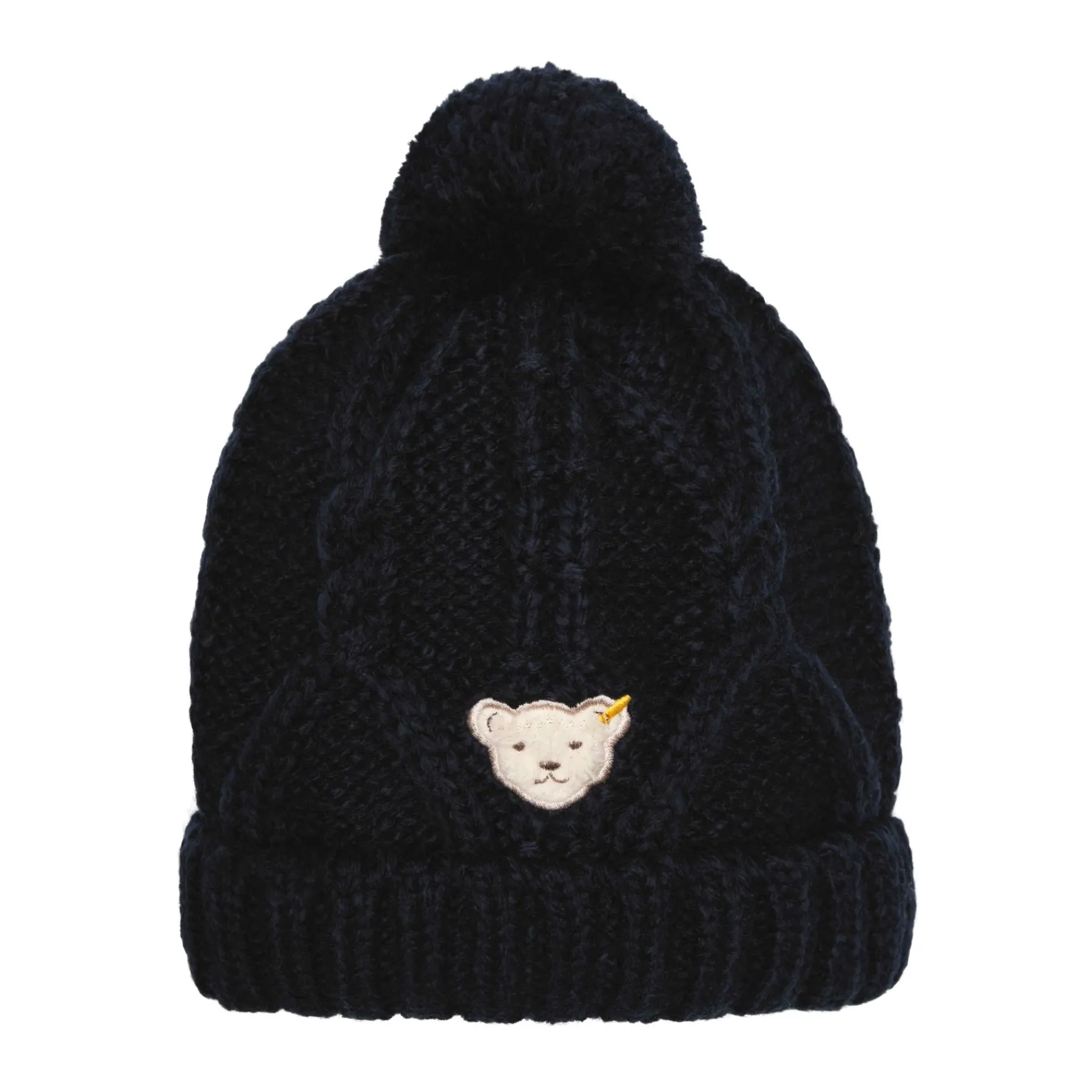 Enfant Steiff Bonnets Et Ècharpes*Bonnet, bleu foncé pour Garçons