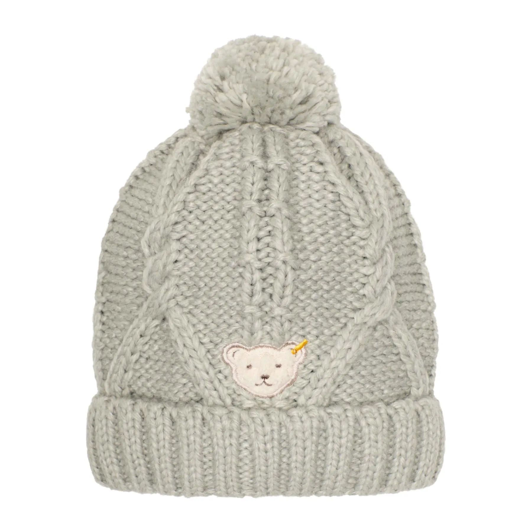 Enfant Steiff Bonnets Et Ècharpes*Bonnet, gris clair pour Garçons