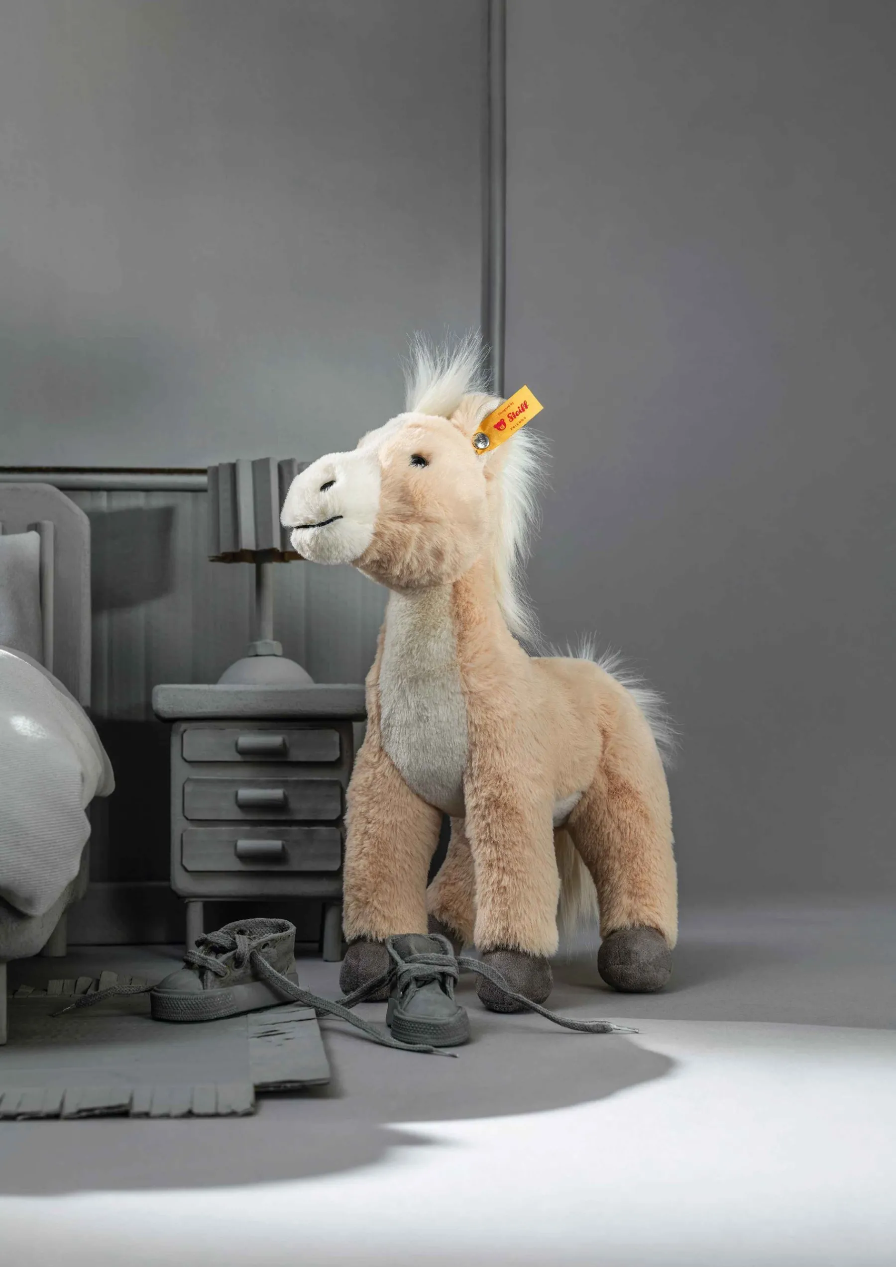 Enfant Steiff Anniversaire | Friends*Cheval Gola, 27 cm, beige