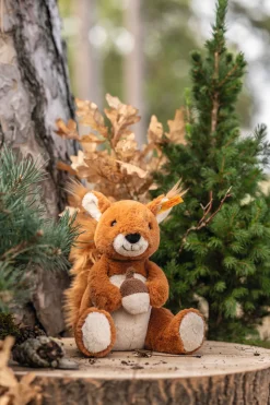 Enfant Steiff Anniversaire | Mini Peluches*Écureuil Phil, 20 cm, brun clair