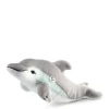 Enfant Steiff Peluches Pour Enfants*Dauphin Cappy, 35 cm, gris clair