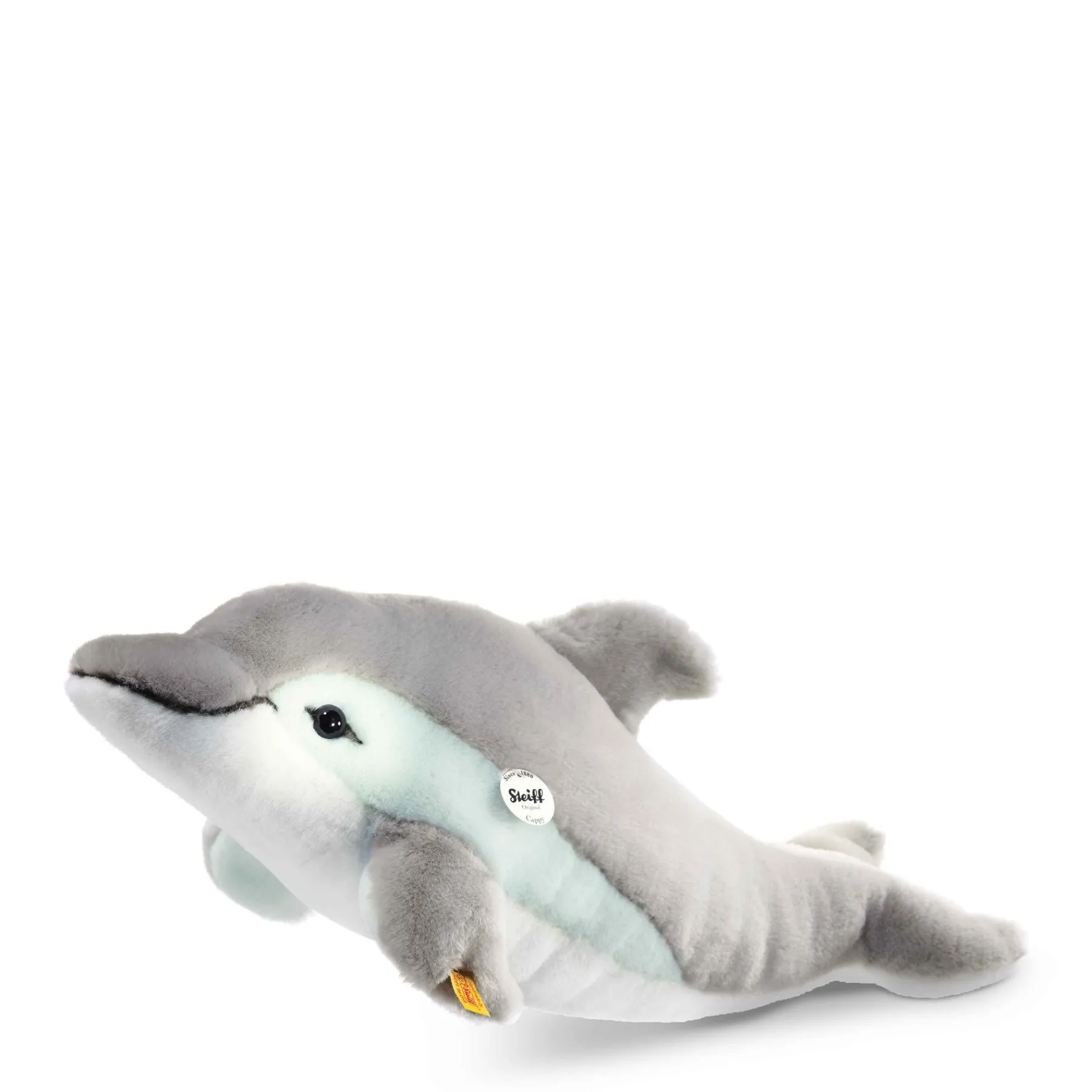 Enfant Steiff Peluches Pour Enfants*Dauphin Cappy, 35 cm, gris clair