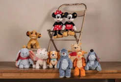 Enfant Steiff Anniversaire | Friends*Disney Originals Bourriquet, 25 cm, bleu moyenne