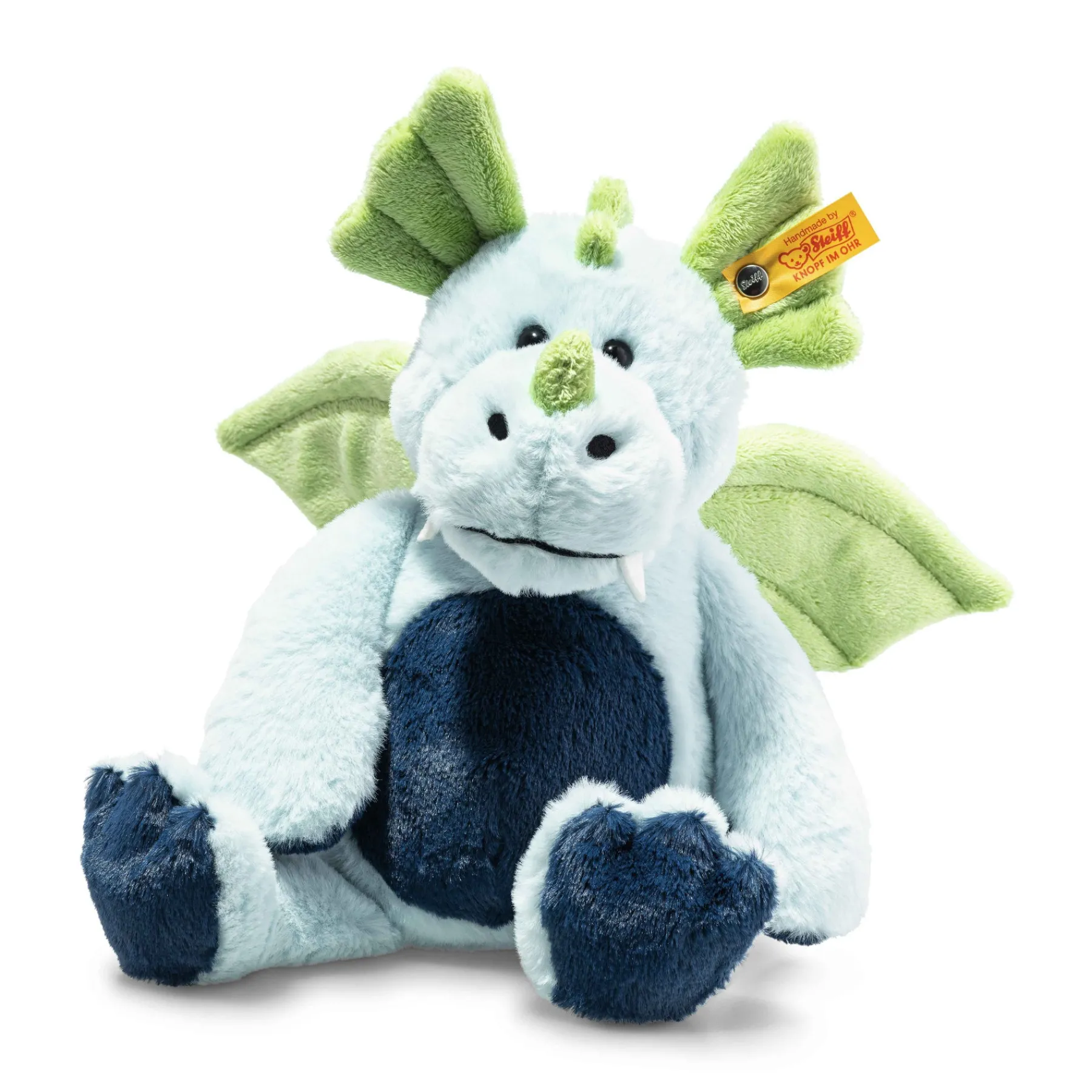 Enfant Steiff Anniversaire | Friends*Dragon Samu, 28 cm, bleu clair