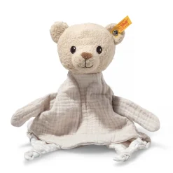 Steiff Naissance Et Baptême | Friends*GOTS ours Teddy Noah doudou , 32 cm, beige