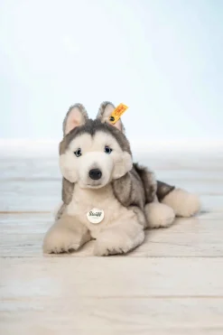 Enfant Steiff Peluches Pour Enfants*Husky Bernie, 33 cm, blanc