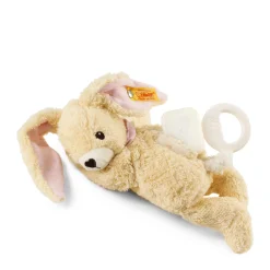 Steiff Friends | Peluches Musicales*Lapin Hoppel avec boîte à musique, 20 cm, rose pâle