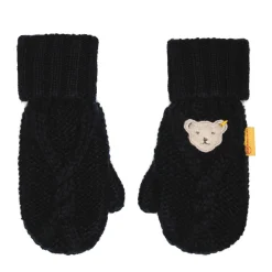 Enfant Steiff Bonnets Et Ècharpes*Moufles, bleu foncé pour Garçons