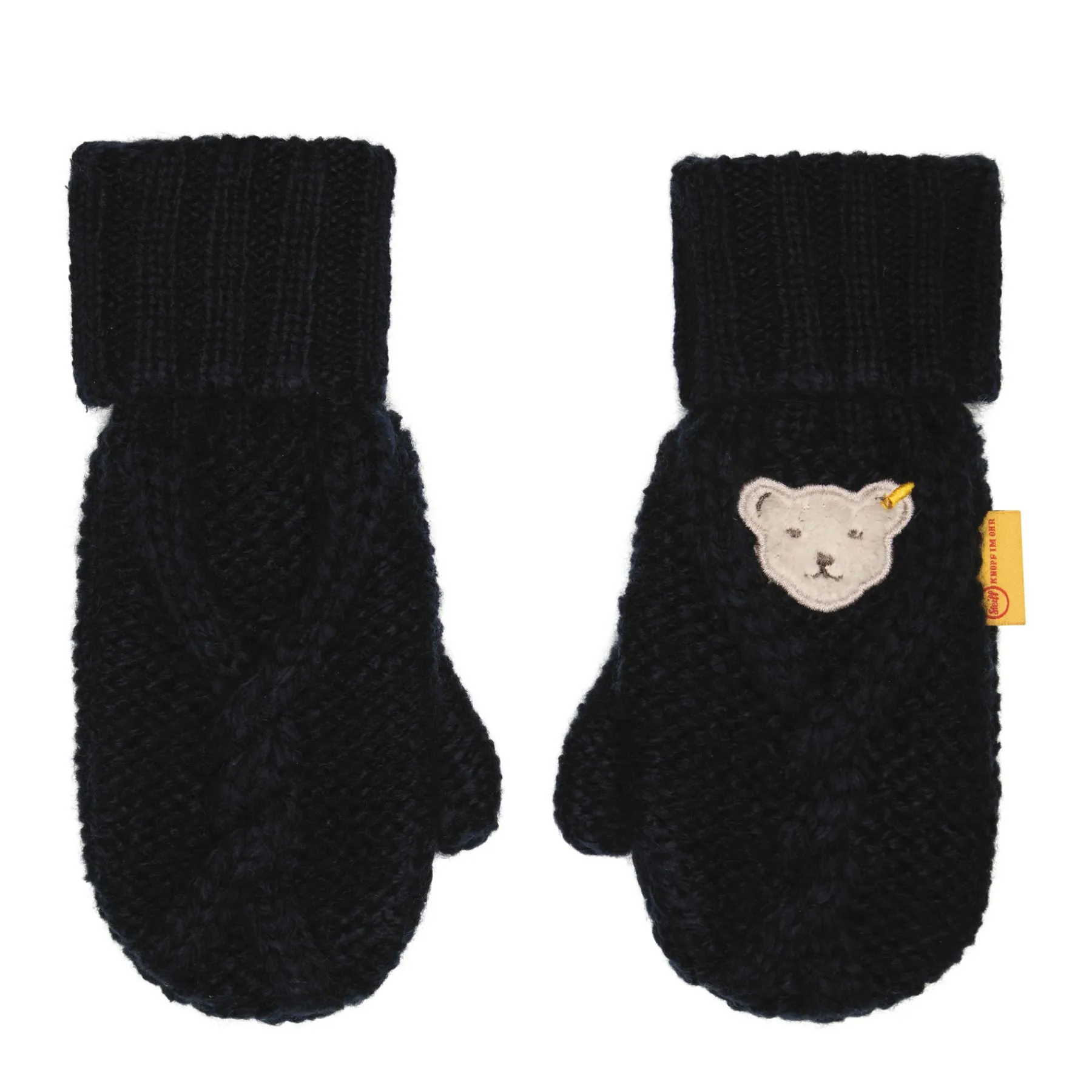 Enfant Steiff Bonnets Et Ècharpes*Moufles, bleu foncé pour Garçons
