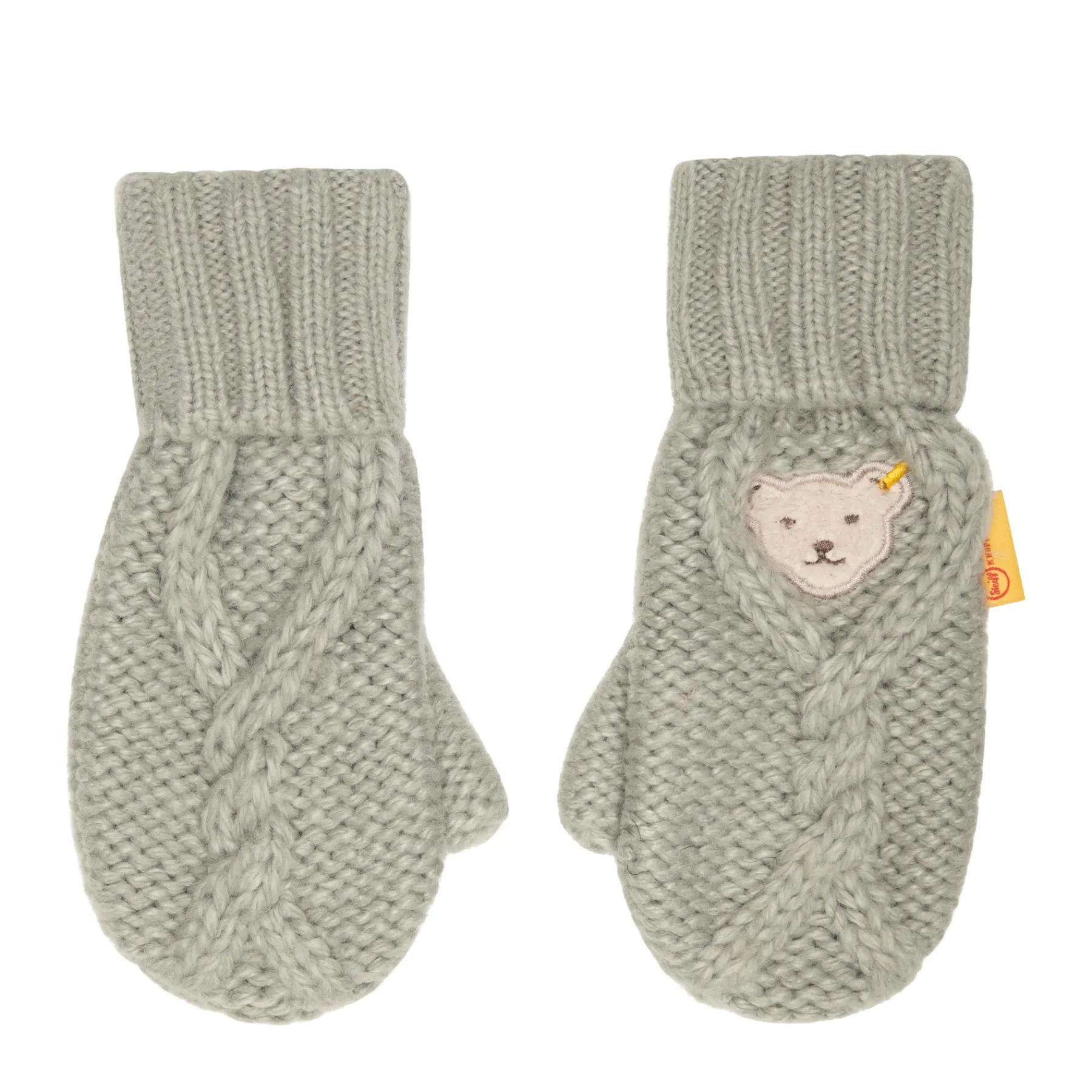 Enfant Steiff Bonnets Et Ècharpes*Moufles, gris clair pour Garçons