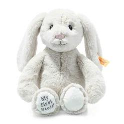Steiff Naissance Et Baptême | Friends*My first lapin Hoppie, 26 cm, gris clair