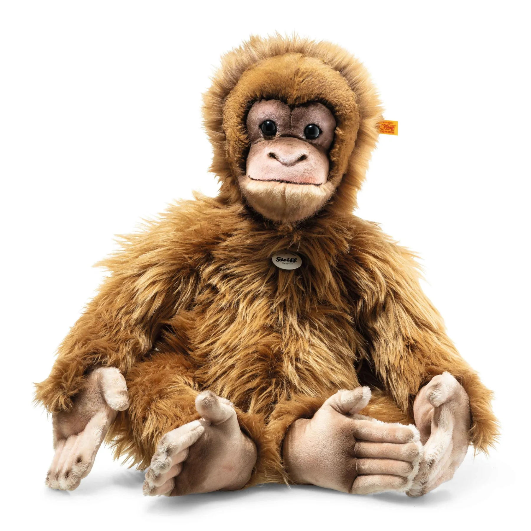 Enfant Steiff Grands Amis Steiff | Animaux Populaires*Orang-outan Alena, 60 cm, brun
