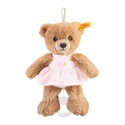 Steiff Naissance Et Baptême | Friends*Ours dors bien boîte à musique, 20 cm, rose pâle