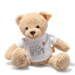 Enfant Steiff Anniversaire | Friends*Ours Teddy Ben avec t-shirt, 30 cm, beige