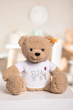 Enfant Steiff Anniversaire | Friends*Ours Teddy Ben avec t-shirt, 30 cm, beige