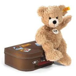 Enfant Steiff Friends | Oursons Teddy Pour Les Enfants*Ours Teddy Fynn dans sa valise, 28 cm, beige