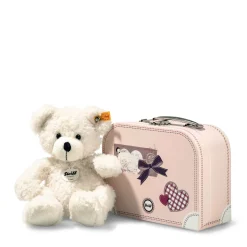 Enfant Steiff Friends | Oursons Teddy Pour Les Enfants*Ours Teddy Lotte dans sa valise, 28 cm, blanc