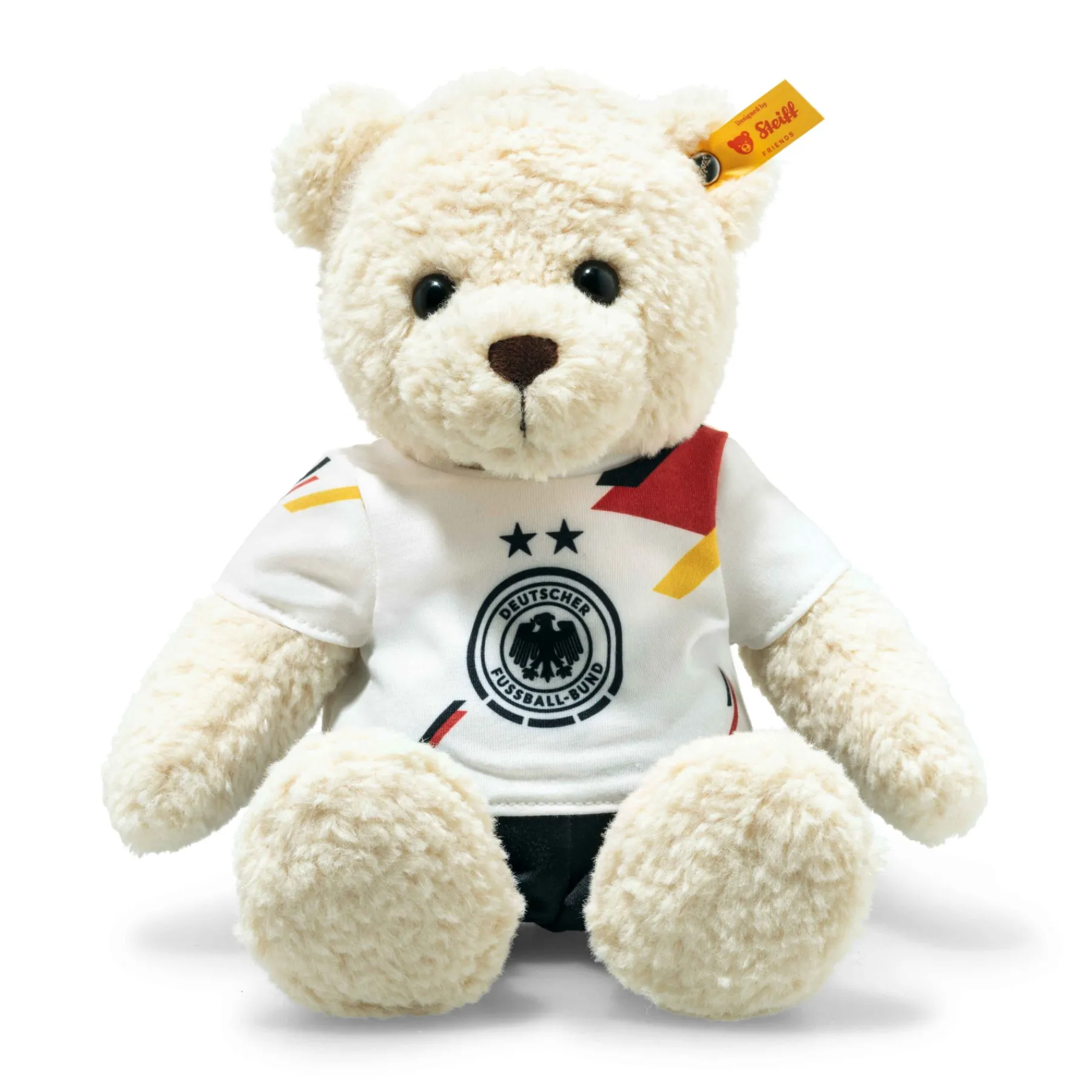 Enfant Steiff Oursons Teddy Pour Les Enfants | Friends*Ours Teddy Mila DFB édition, 30 cm, beige