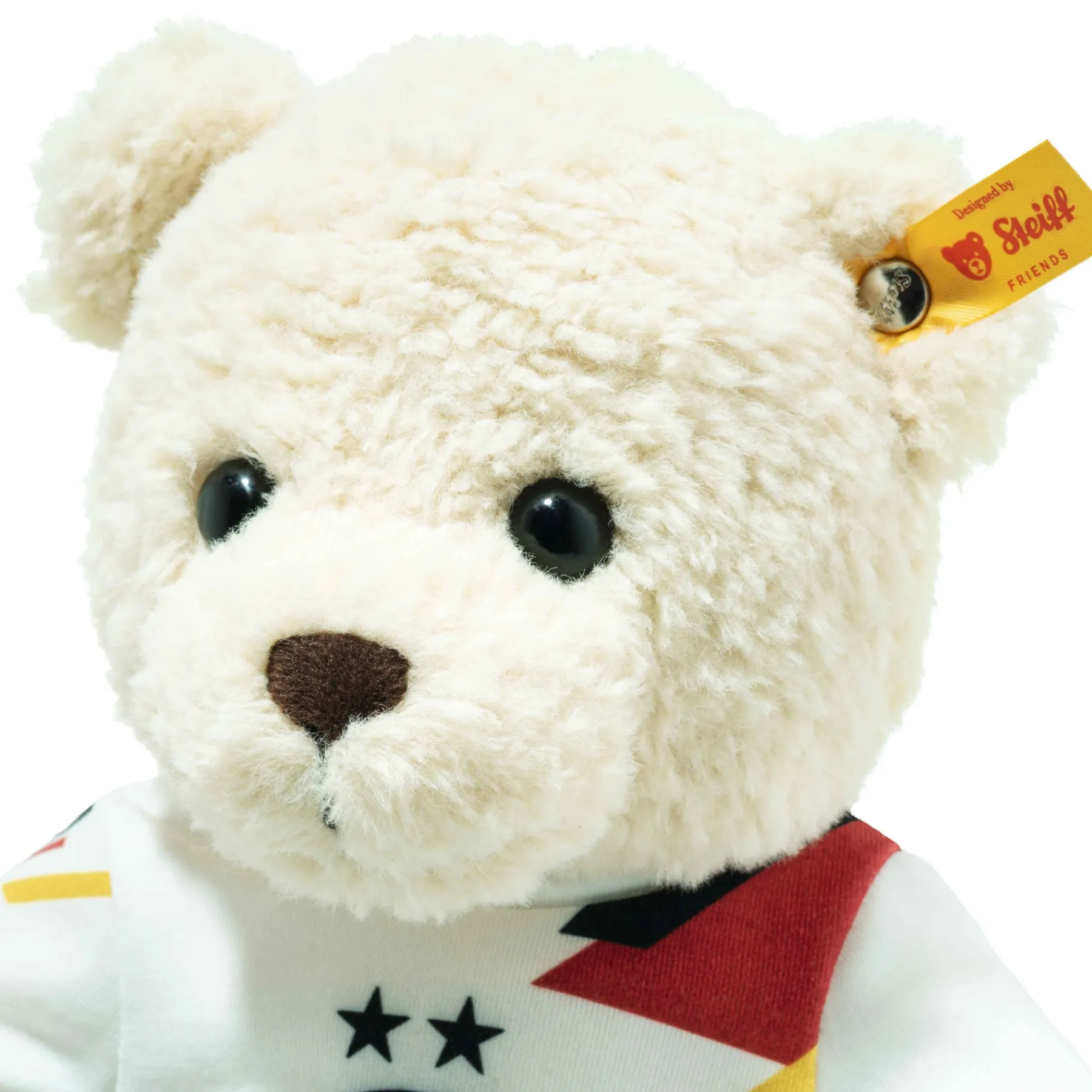 Enfant Steiff Oursons Teddy Pour Les Enfants | Friends*Ours Teddy Mila DFB édition, 30 cm, beige