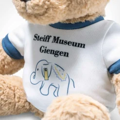Enfant Steiff Oursons Teddy Pour Les Enfants*Ours Teddy musée Ben avec T-shirt petit éléphant, 30 cm, beige