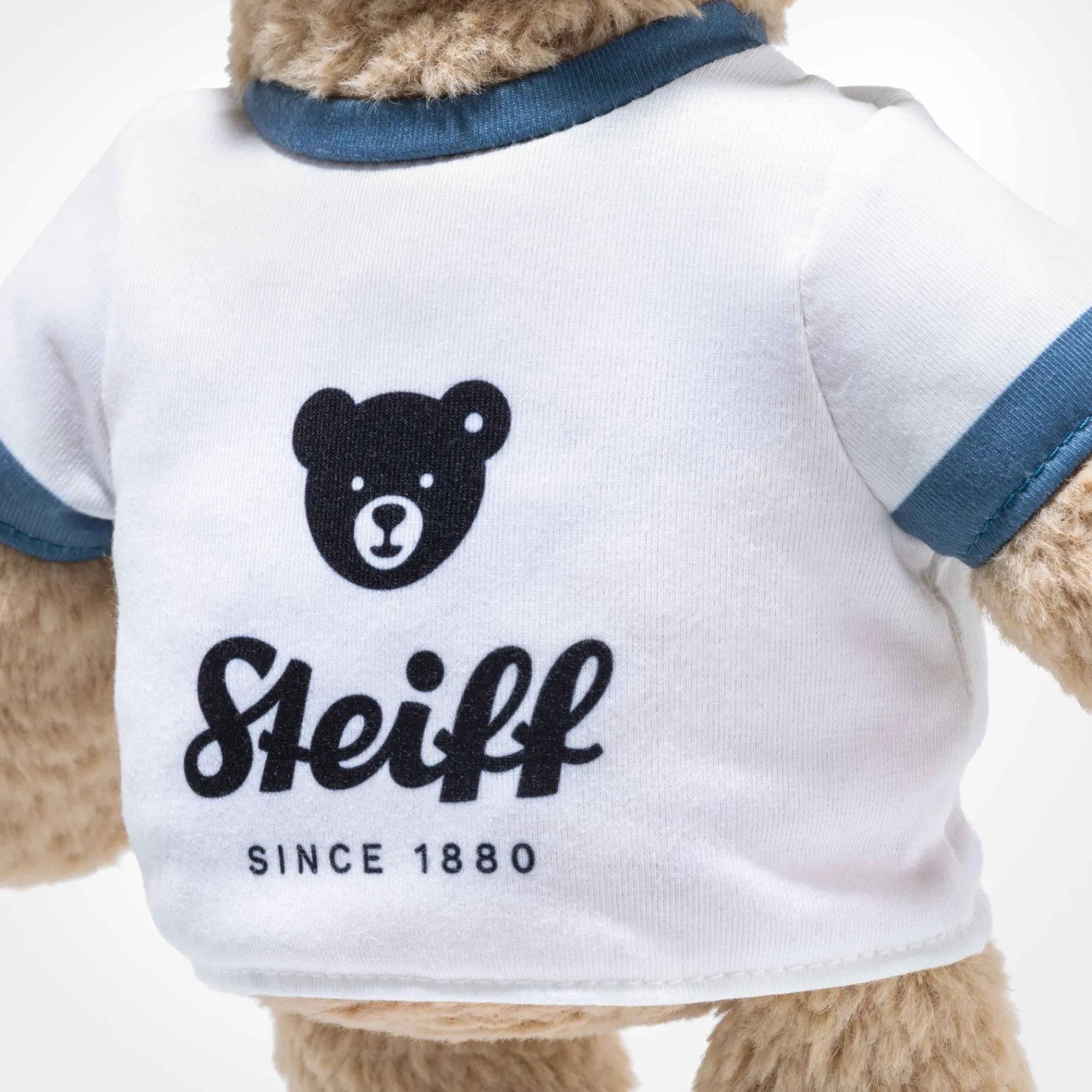 Enfant Steiff Oursons Teddy Pour Les Enfants*Ours Teddy musée Ben avec T-shirt petit éléphant, 30 cm, beige