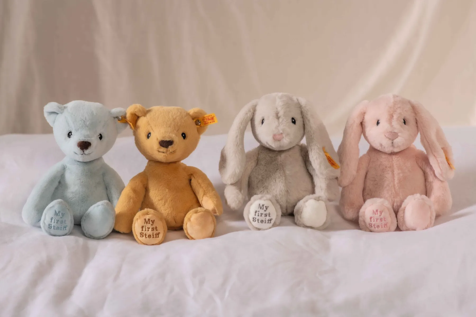 Steiff Naissance Et Baptême | Friends*Ours Teddy My first , 26 cm, beige