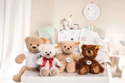 Enfant Steiff Anniversaire | Friends*Ours Teddy-pantin Charly, 23 cm, brun