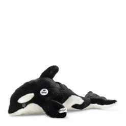 Enfant Steiff Anniversaire | Peluches Pour Enfants*Épaulard Ozzie avec voix à pression, 37 cm, noir