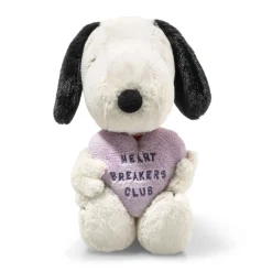 Enfant Steiff Peanuts | Mini Peluches*Snoopy Heartbreakers Club, 22 cm, blanc