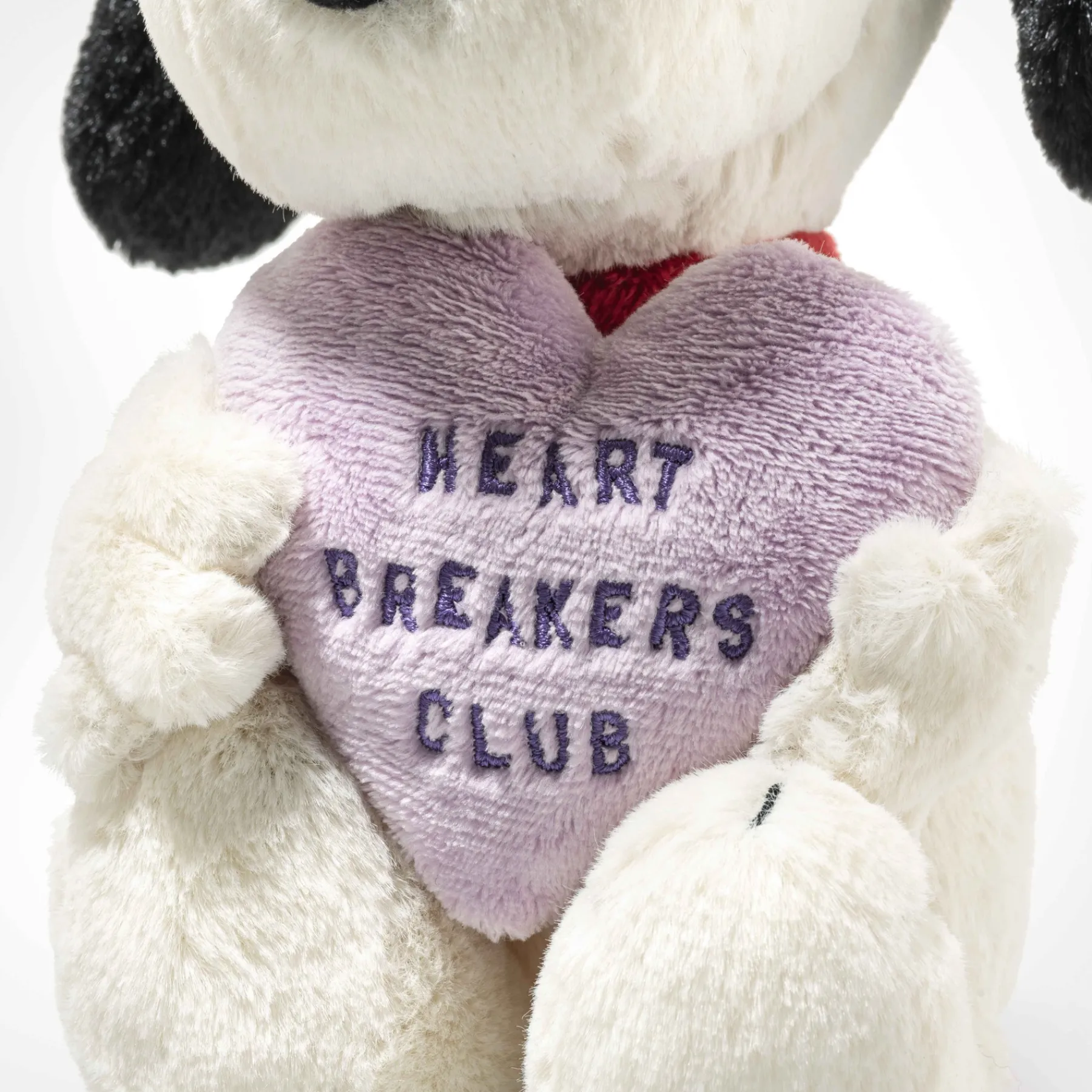 Enfant Steiff Peanuts | Mini Peluches*Snoopy Heartbreakers Club, 22 cm, blanc