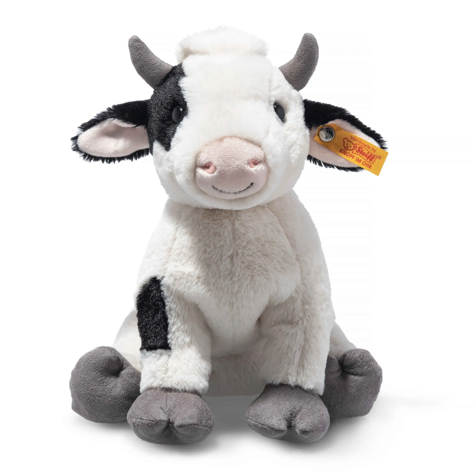 Enfant Steiff Friends | Mini Peluches*Vache Cobb, 24 cm, blanc