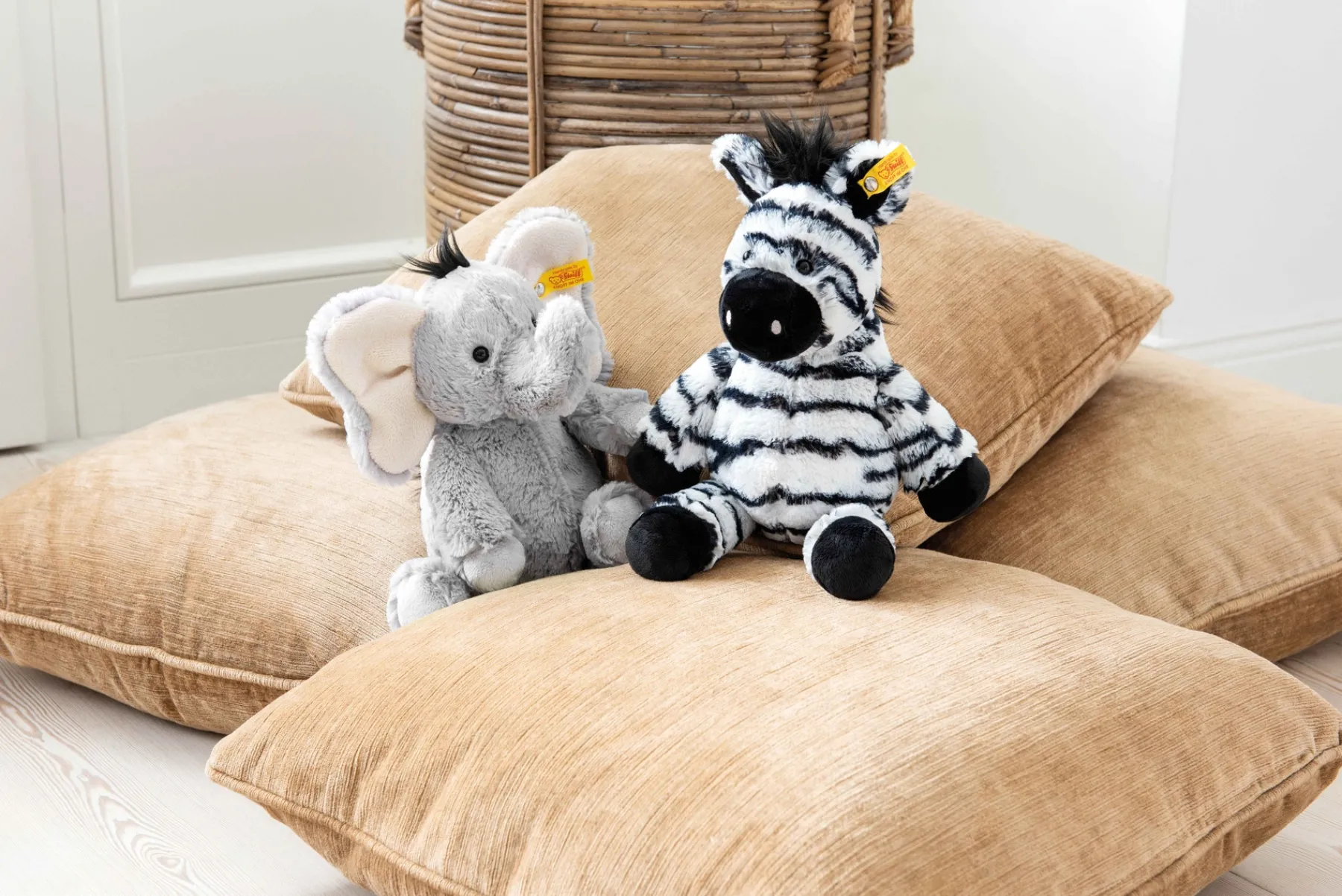 Enfant Steiff Friends | Peluches Pour Enfants*Zèbre Zora, 30 cm, blanc