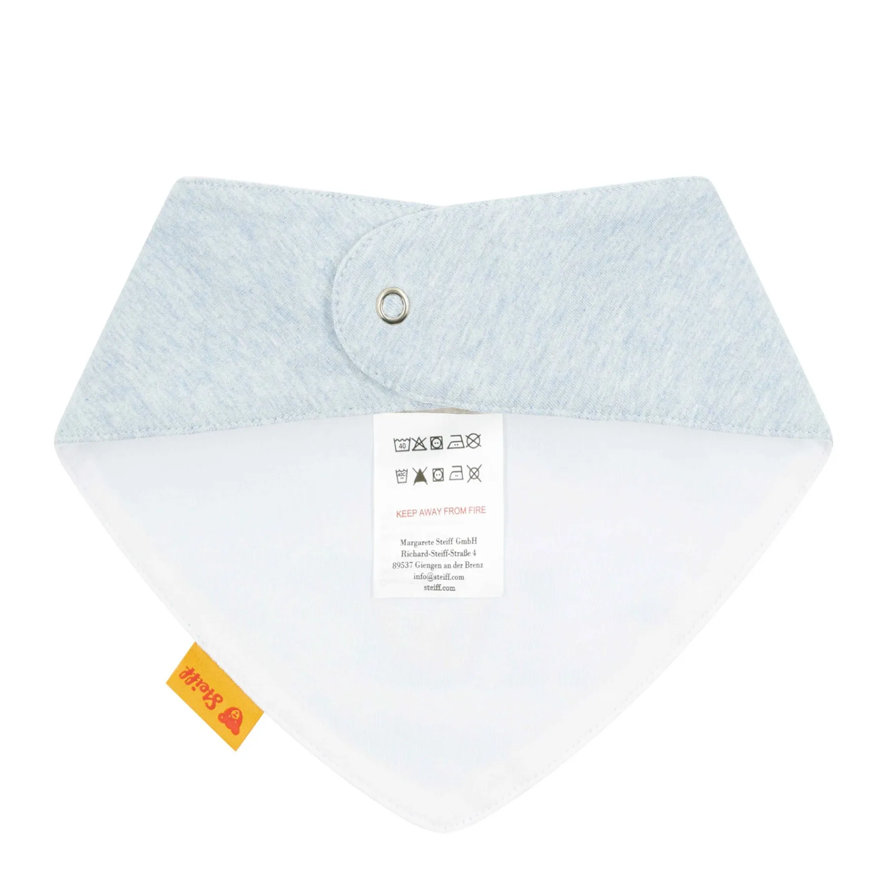 Steiff Casquettes, Foulards Et Écharpes Triangulaires*Bandana, bleu clair pour Garçons