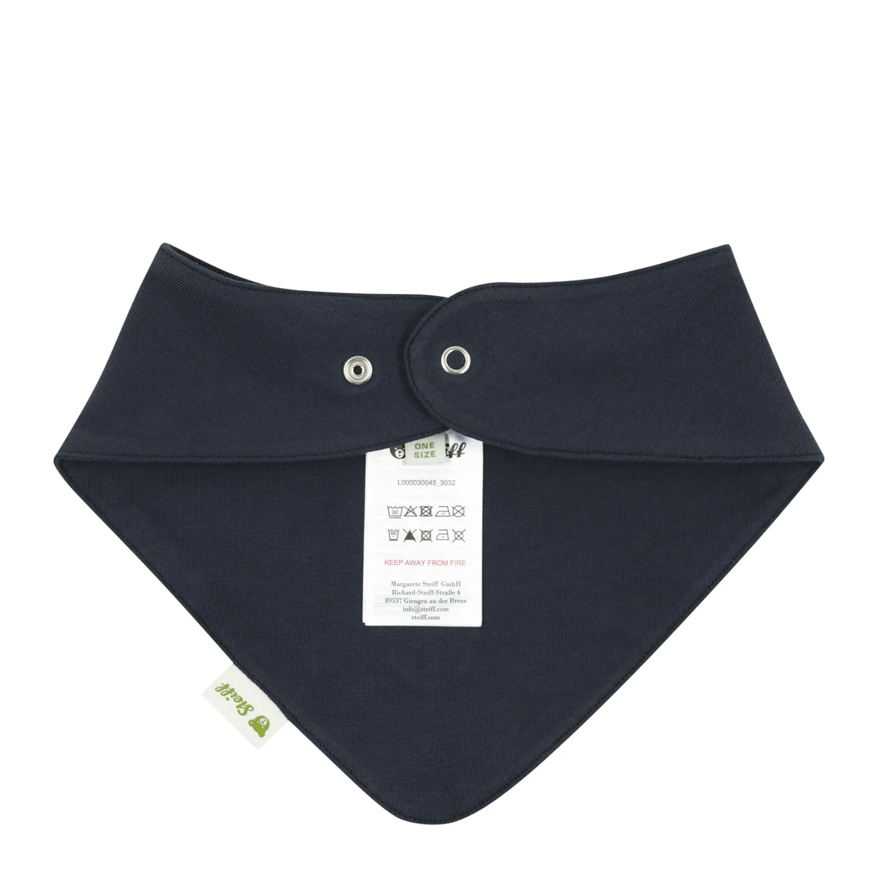 Steiff Vêtements De Bébé Certifiés Gots|Casquettes, Foulards Et Écharpes Triangulaires*Bandana GOTS, bleu foncé