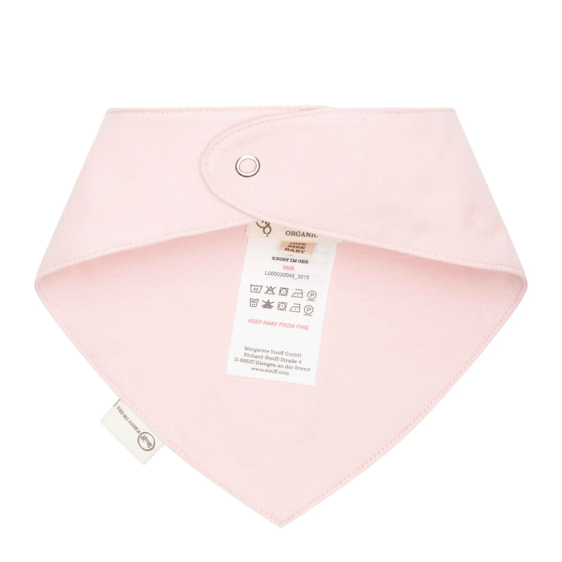 Steiff Vêtements De Bébé Certifiés Gots|Casquettes, Foulards Et Écharpes Triangulaires*Bandana GOTS, pâle