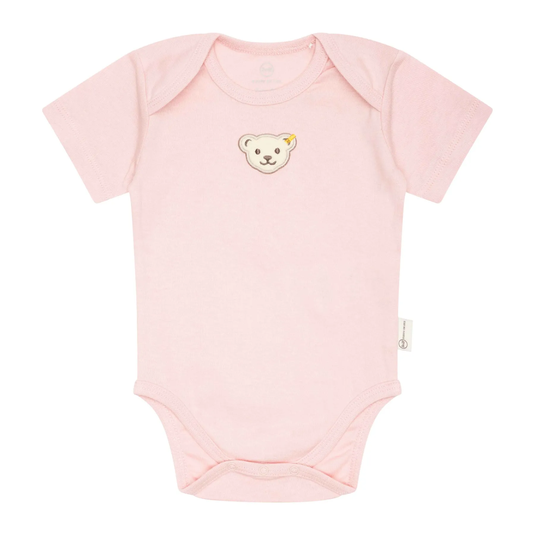 Steiff Vêtements De Bébé Certifiés Gots|Corps, Barboteuse Et Combinaisons*Body manches courtes GOTS, pâle