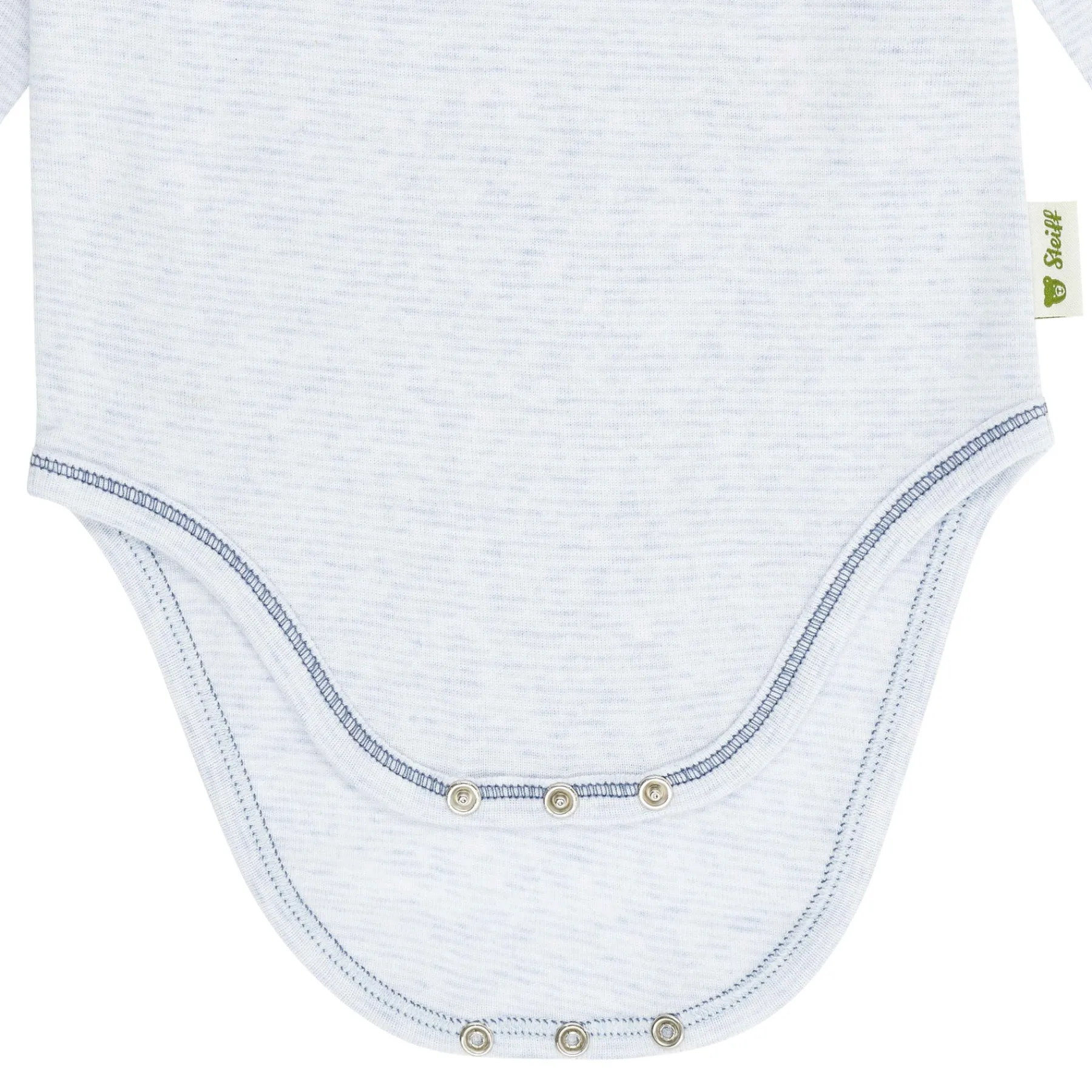 Steiff Corps, Barboteuse Et Combinaisons*Body manches longues, bleu clair pour Garçons