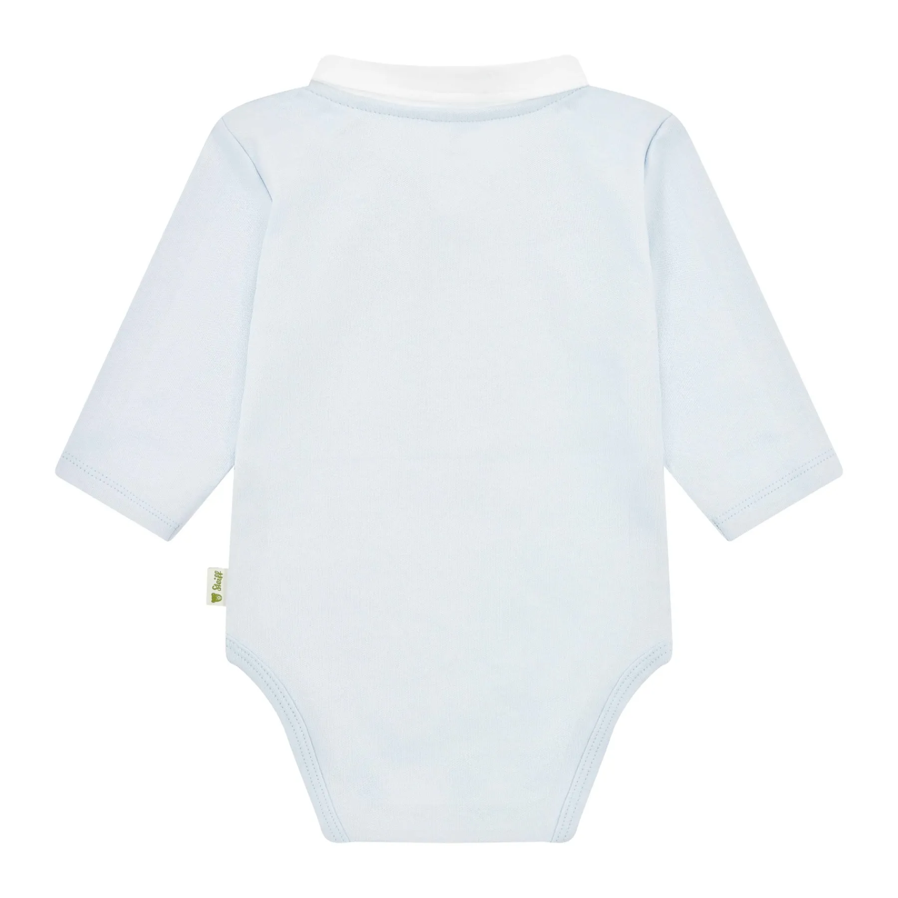 Steiff Baptême|Bébé Garçon (taille 56-80)*Body manches longues, bleu clair pour Garçons