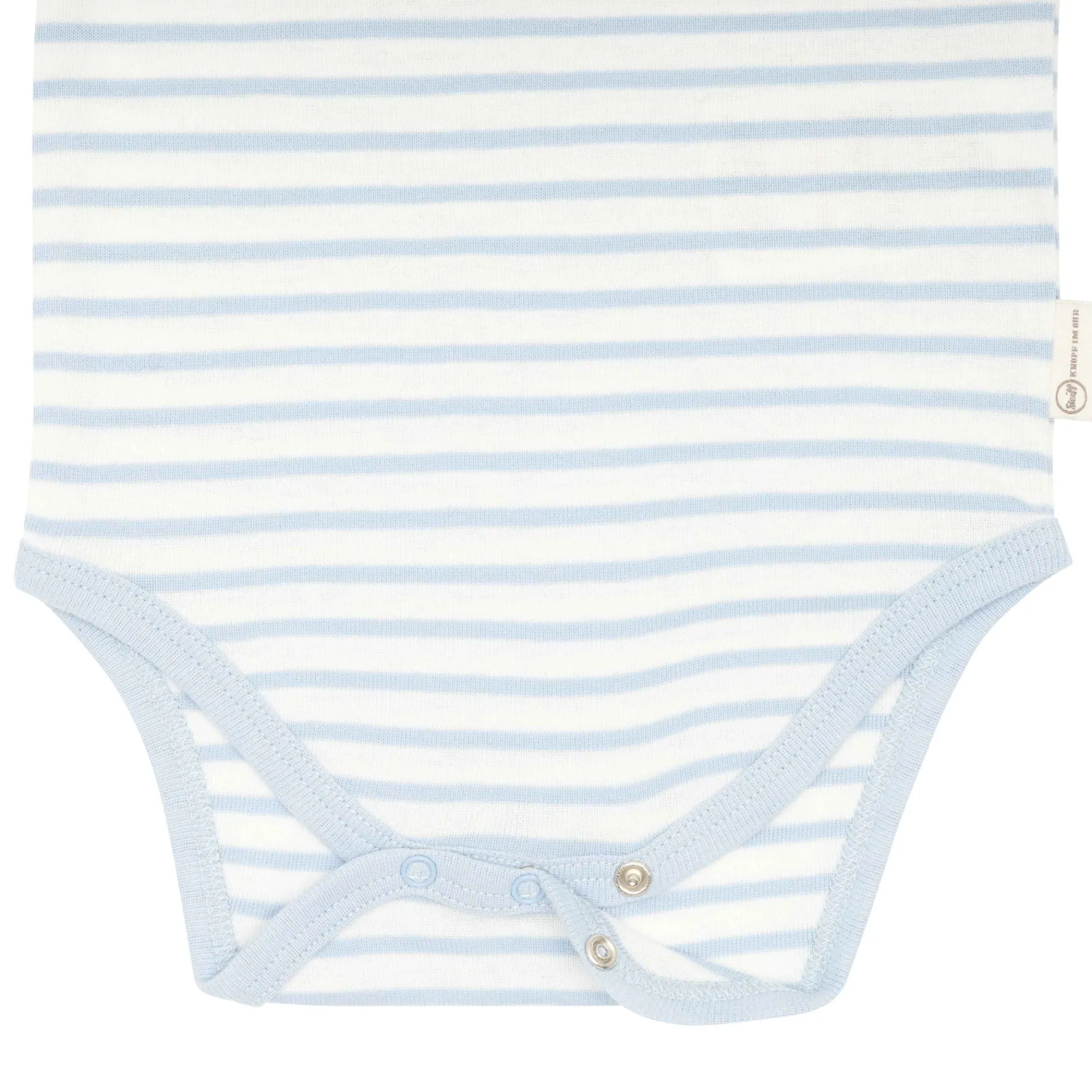 Steiff Vêtements De Bébé Certifiés Gots|Corps, Barboteuse Et Combinaisons*Body manches longues GOTS, bleu clair