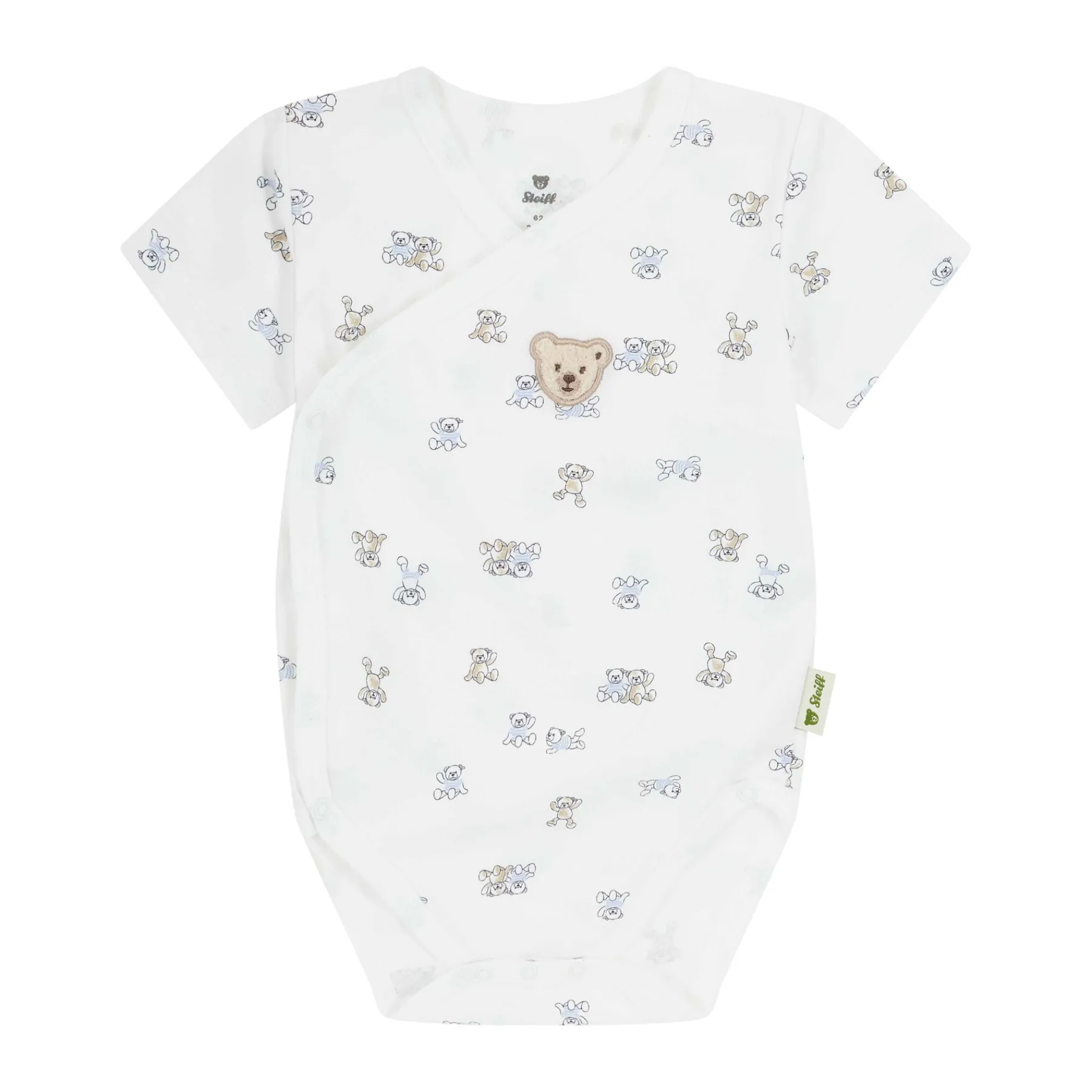Steiff Corps, Barboteuse Et Combinaisons*Body naissance manches courtes, pour Garçons