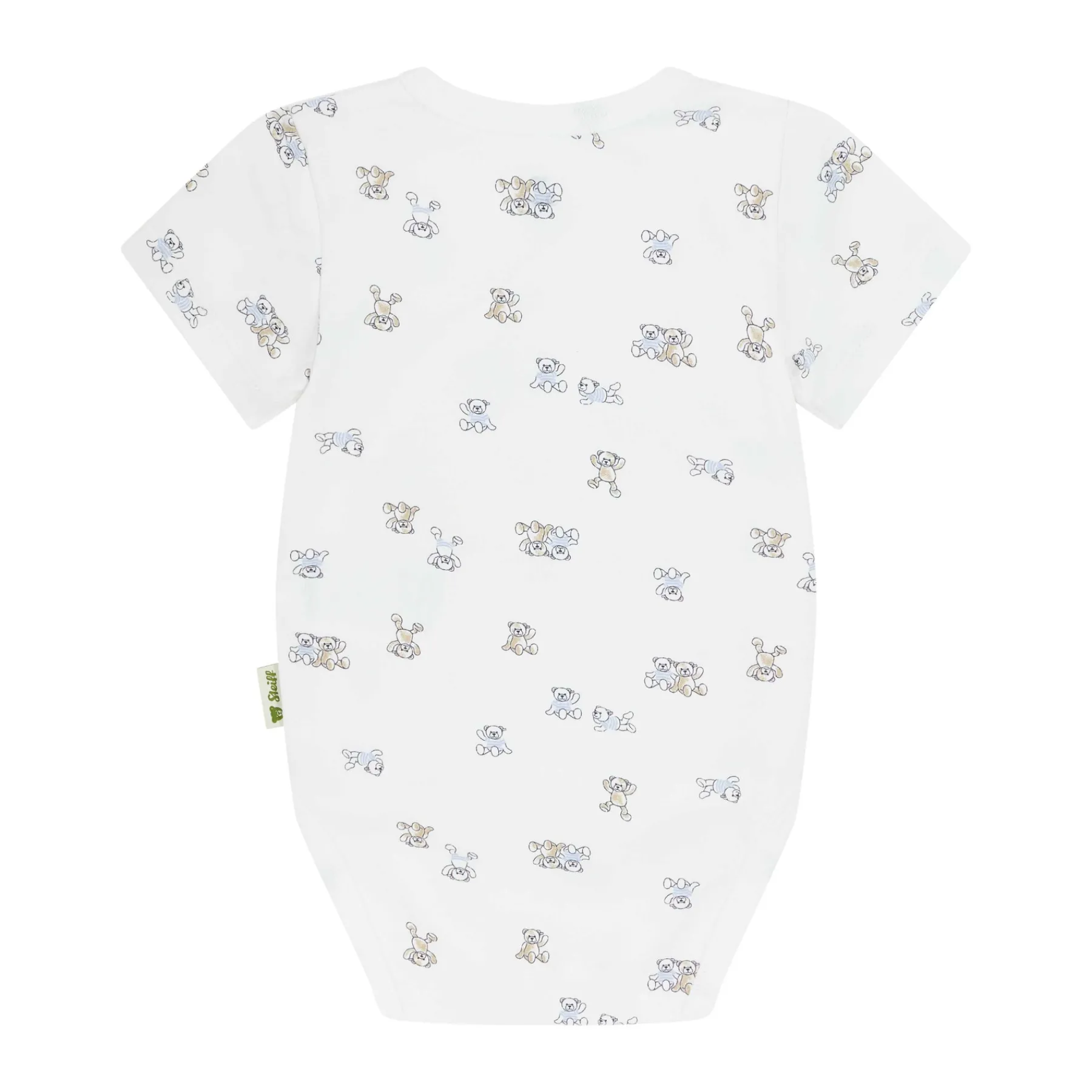 Steiff Corps, Barboteuse Et Combinaisons*Body naissance manches courtes, pour Garçons
