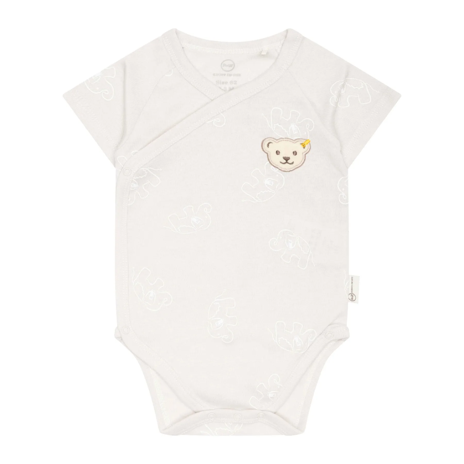 Steiff Vêtements De Bébé Certifiés Gots|Corps, Barboteuse Et Combinaisons*Body naissance manches courtes GOTS,