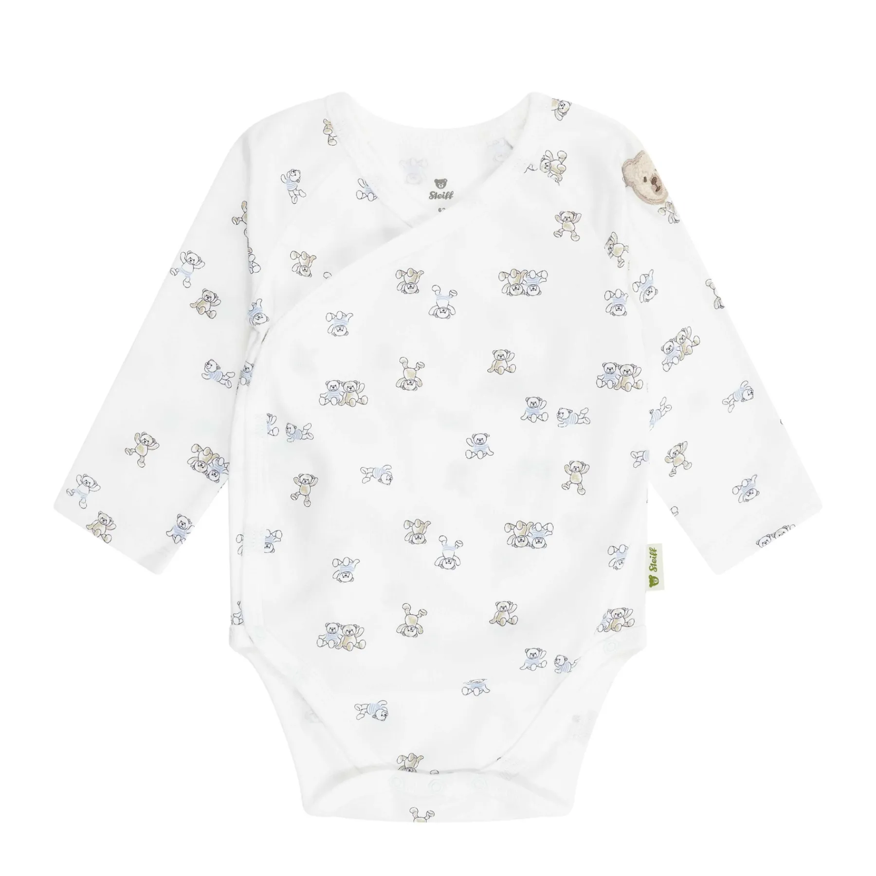 Steiff Corps, Barboteuse Et Combinaisons*Body naissance manches longues, pour Garçons