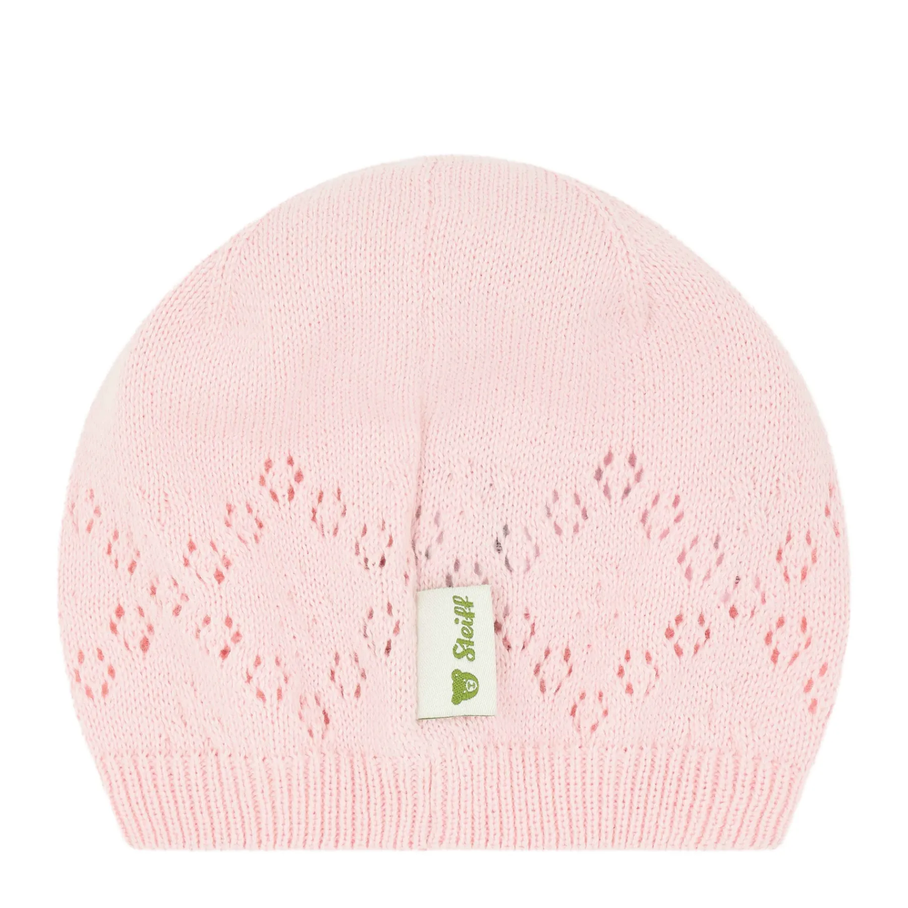 Steiff Naissance*Bonnet GOTS, pâle pour Filles