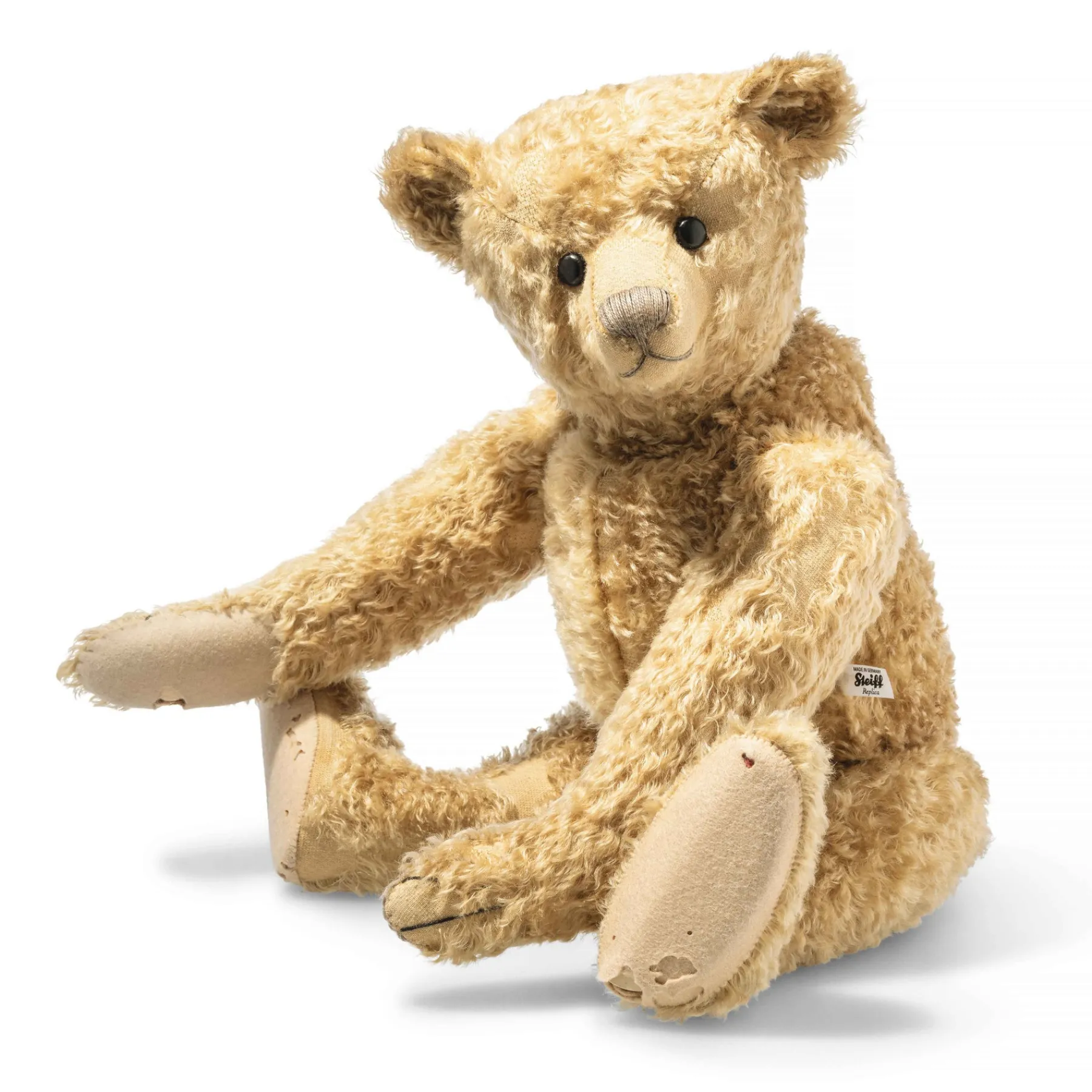 Steiff Édition Limitée*Bärle 43 PAB 1905 Vintage-Replica, 60 cm, beige