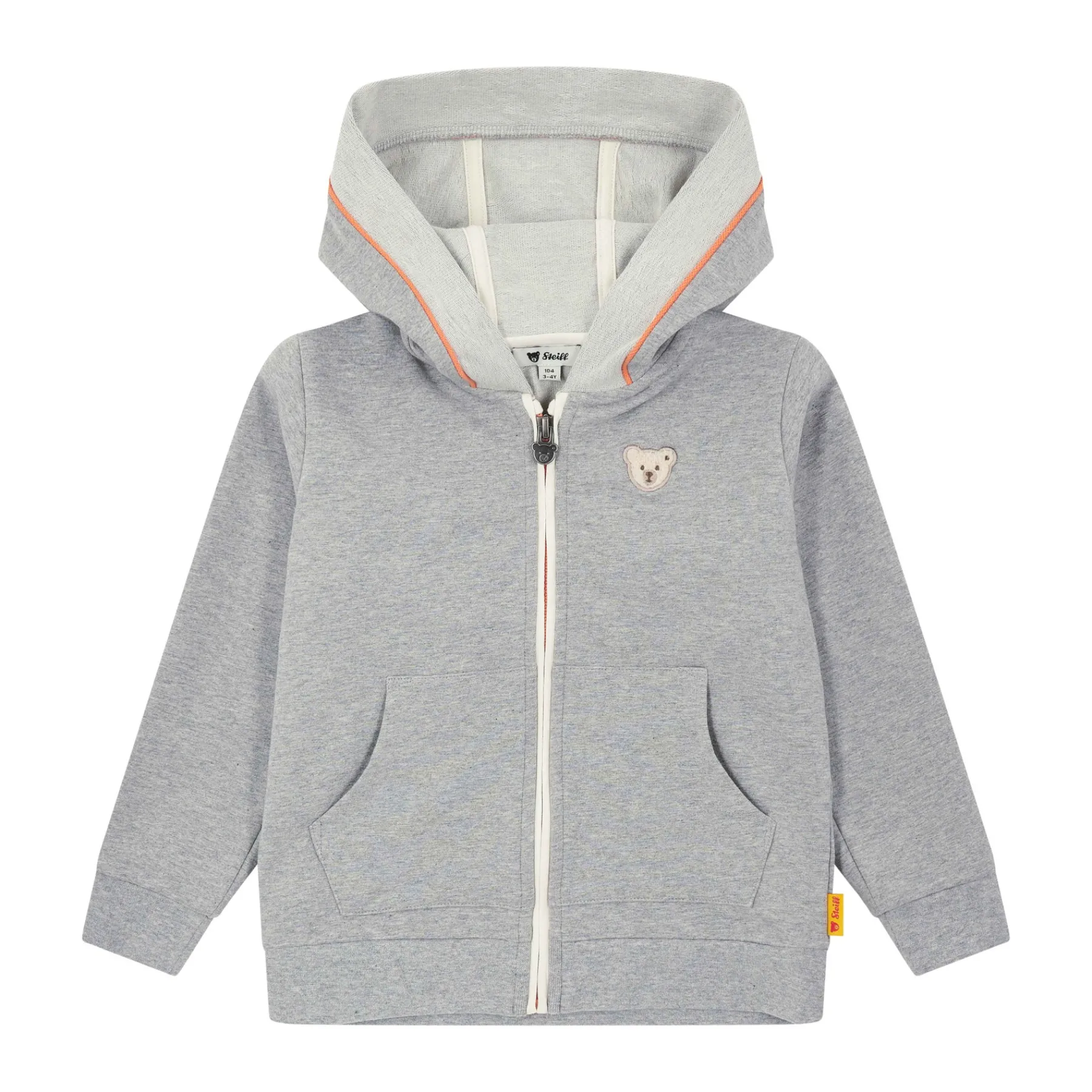 Enfant Steiff Anniversaire|Vestes Et Sweatshirts*Cardigan, gris clair pour Garçons