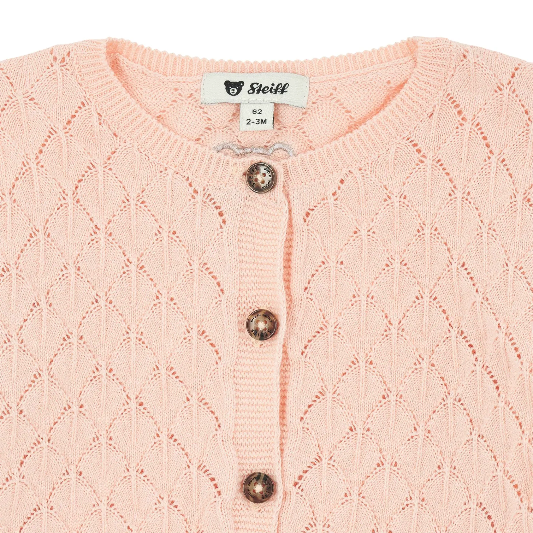 Steiff Bébé Filles (taille 56-80)*Cardigan tricot, pâle pour Filles